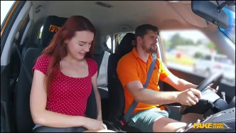 FakeDrivingSchool Horny Lust Lesson For Charlie Red J Video