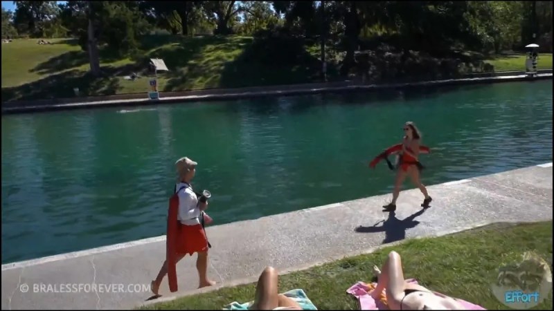 BralessForever 2020.07.23 Kaylee And Rocky Kaylee Topless On The Beach J video