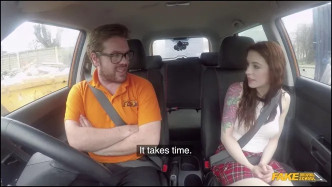 FakeDrivingSchool Usa Babe Gets Uk Anal Sex J 비디오