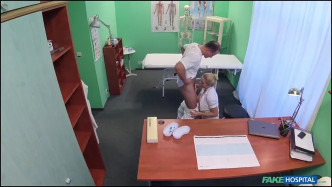 FakeHospital Sexy Nurse Gets Creampied By Doctor J vaizdo įrašai