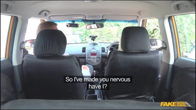 FakeDrivingSchool Barbie Earns Her Pass With A Facial J video