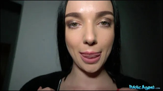 PublicAgent Black Lingerie Super Fuck J video