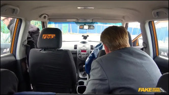 FakeDrivingSchool Boss Fucks Sexy Hot Blonde Employee J video