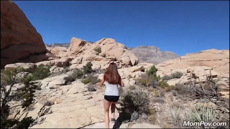 MomPov E163 Ivy Fit Busty MILF On A Hike video