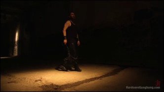 Dirty Basement Whore Relentlessly Fucked With 5 Dicks! wideo