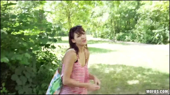 Hungarian Hottie Pounded Outdoors 1080 video