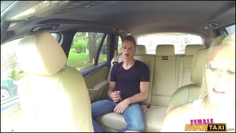 FemaleFakeTaxi Busty Blonde Rides Stud S Cock J video