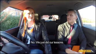 FakeDrivingSchool Examiner Loves Learners Hairy Pussy J vídeo