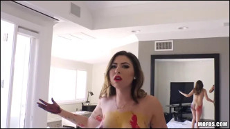 Sexy Artist's Body Paint Fuck 1080 video