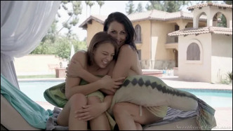 BTS   Lesbian Adventures Wet Panties Trib 8  White Cotton Panties Scene 6 J video