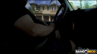 BangBus Derrick Ferrari,Eliana Rose Low Key Freak Hops On The Bus J video