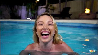 YNGR Dixie Lynn Gets Her Pussy Destroyed By The Pool J video