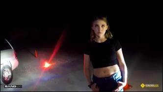 RoadsideXXX Melody Marks Uses Her Pussy To Fuck Her Way Out Of Trouble J βίντεο