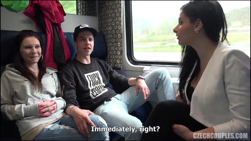 Czech Couples Teenagers Fuck On Train 3840x2160 video