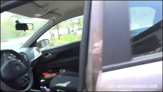 CzechHitchicker Stopped On The Side Of The Road To Fuck J видео