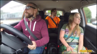 FakeDrivingSchool Learners Post Lesson Fuck Session J wideo