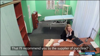 FakeHospital Sales Rep Fucks Doctor To Get Order J video
