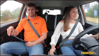 FakeDrivingSchool Pass Me To See My Perfect Tits J video