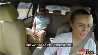 FemaleFakeTaxi Brunette Cabbie Fucked In Car Trunk J video