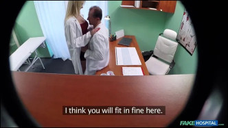 FakeHospital New Nurse Takes Double Cumshot J video