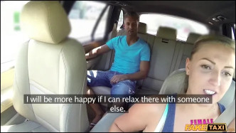 FemaleFakeTaxi Busty Sexy Driver Milks Stud S Cock J video