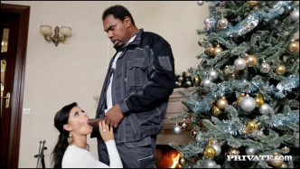 PrivateBlack Cute Billie Star Gets Into A Threesome With Two Black Guys With Big Dicks J video