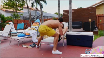 I Have A Wife Alex Blake Fucking In The Patio With Her Small Natural Tits J video