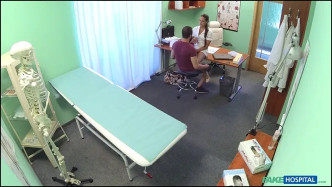 FakeHospital Brunette In Tight Fit Nurse Outfit Fucks Her Patient J video