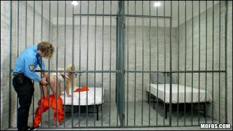 Nasty Blonde Bangs Dude In Uniform 1080 video