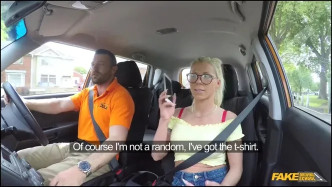 FakeDrivingSchool Hot Sweaty Sex With Big Tits Blonde J 视频